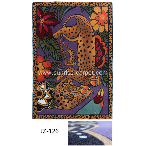 Carpet heat transfer printing